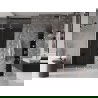 Mexen Velar L uși de duș glisante 120 cm, grafit, nichel periat - 871-120-003-41-97