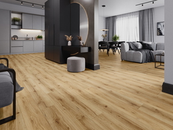 Mexen Beaver Creek probă panouri vinilice 1240 x 182 mm SPC 6,5 mm, suport IXPE 1,5 mm, 4 V-Fugă, Stejar - F1002-S