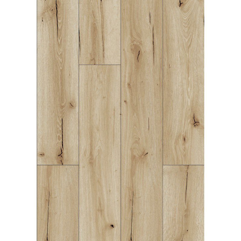 Mexen Sun Valley exemplu de panouri vinilice SPC 6,5 mm, suport IXPE 1,5 mm, 4 V-Fuga, Stejar - F1006-S