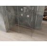 Cabină de duș Mexen Omega glisantă 150 x 80 cm, transparentă, crom - 825-150-080-01-00