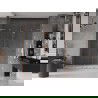 Mexen Velar L Duo uși de duș glisante 180 cm, transparent, cupru periat - 871-180-003-02-65