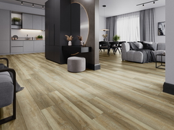 Mexen West Orange próbka paneli winylových 1240 x 182 mm SPC 6,5 mm, podład IXPE 1,5 mm, 4 V-Fuga, Dąb - F1009-S
