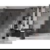 Mexen Velar L Duo tolózuhany ajtó 200 cm, átlátszó, gun gray csiszolt - 871-200-003-02-66
