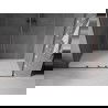 Mexen Velar L Duo uși de duș culisante 200 cm, transparent, gun metal - 871-200-003-02-95