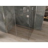 Mexen Omega cabina de duș glisantă 150 x 100 cm, transparentă, crom - 825-150-100-01-00