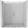 Mexen Velar L Duo uși de duș glisante 170 cm, satinate, crom - 871-170-003-32-01