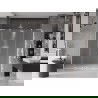 Mexen Velar L Duo uși de duș glisante 180 cm, mat, alb - 871-180-003-32-20