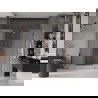 Mexen Velar L Duo uși de duș glisante 180 cm, înghețat, aur roz - 871-180-003-32-60