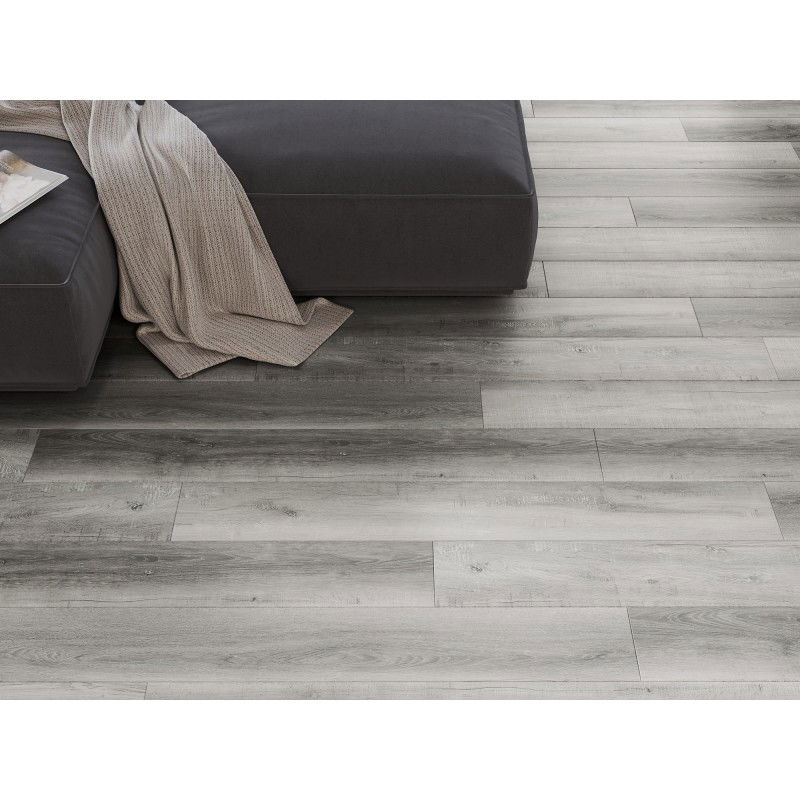 Mexen Santa Clara vinyl padlóminta 1240 x 182 mm SPC 6,5 mm, IXPE alátét 1,5 mm, 4 V-fuga, Tölgy - F1010-S