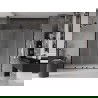Mexen Velar L Duo uși de duș glisante 200 cm, mat, negru - 871-200-003-32-70