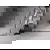 Mexen Velar L Duo uși de duș glisante 180 cm, sablate, gun metal - 871-180-003-32-95