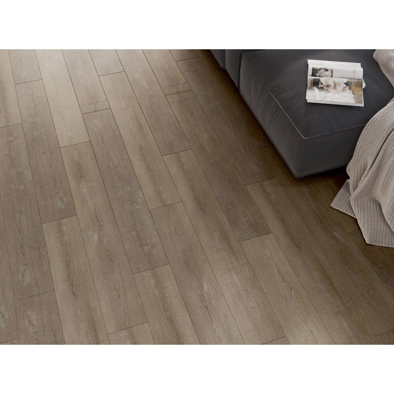 Mexen Windsor probă de panouri vinilice SPC 6,5 mm, substrat IXPE 1,5 mm, 4 V-Fuga, Stejar - F1016-S