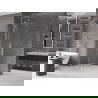 Mexen Velar Walk-in eltolható zuhanyfal, 70 x 200 cm, átlátszó 8 mm, kefélt nikkel - 871-070-000-03-97