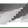 Mexen Velar perete de duș glisant Walk-in 75 x 200 cm, geam mat 8 mm, nichel periat - 871-075-000-33-97