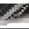 Mexen Velar Duo uși de duș glisante 140 cm, grafit, crom - 871-140-000-42-01