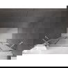 Mexen Velar Duo uși de duș glisante 150 cm, grafit, crom - 871-150-000-42-01