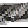 Mexen Velar Duo uși de duș glisante 160 cm, grafit, auriu periat - 871-160-000-42-55