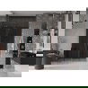 Mexen Velar Duo uși de duș glisante 140 cm, grafit, aur roz - 871-140-000-42-60