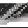 Mexen Velar Duo uși de duș glisante 140 cm, grafit, nichel periat - 871-140-000-42-97