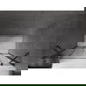 Mexen Velar Duo uși de duș glisante 140 cm, grafit, gun metal - 871-140-000-42-95