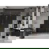 Mexen Velar L Duo uși de duș glisante 180 cm, grafit, auriu periat - 871-180-003-42-55