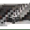 Mexen Velar L Duo uși de duș glisante 170 cm, grafit, aur roz - 871-170-003-42-60