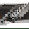 Uși de duș glisante Mexen Velar L Duo 200 cm, grafit, cupru periat - 871-200-003-42-65