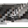 Uși de duș glisante Mexen Velar L Duo 200 cm, grafit, cupru periat - 871-200-003-42-65