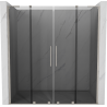 Mexen Velar L Duo toló zuhanyajtó 180 cm, grafit, matt nikkel - 871-180-003-42-97