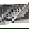 Mexen Velar L Duo uși de duș glisante 150 cm, transparente, albe - 871-150-003-02-20