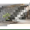 Mexen Omega zuhanykabin 3-oldalas, tolhatós 130 x 100 cm, átlátszó, króm - 825-130-100-01-00-3S