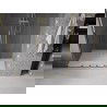 Mexen Velar L Duo uși de duș glisante 140 cm, transparente, aurii - 871-140-003-02-50