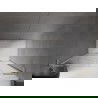 Mexen Velar L Duo uși de duș glisante 140 cm, transparente, aurii - 871-140-003-02-50