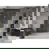 Uși de duș glisante Mexen Velar L Duo 140 cm, transparent, auriu periat - 871-140-003-02-55