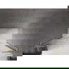 Mexen Velar L Duo uși de duș glisante 160 cm, transparente, auriu periat - 871-160-003-02-55