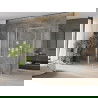 Mexen Omega 3-falú, tolóajtós zuhanykabin 140 x 80 cm, átlátszó, króm - 825-140-080-01-00-3S