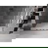 Mexen Velar L Duo uși de duș glisante 160 cm, transparent, gri metalizat șlefuit - 871-160-003-02-66