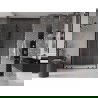 Mexen Velar L Duo uși de duș glisante 150 cm, transparent, negre - 871-150-003-02-70