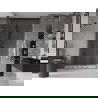 Mexen Velar L Duo uși de duș glisante 160 cm, transparent, gri metalizat șlefuit - 871-160-003-02-66
