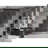 Mexen Velar L Duo uși de duș glisante 150 cm, transparent, gun metal - 871-150-003-02-95