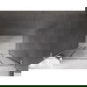 Mexen Velar L Duo uși de duș glisante 140 cm, grafit, alb - 871-140-003-42-20