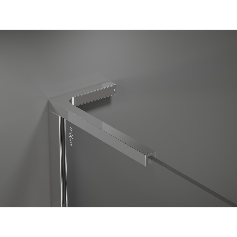 Mexen Velar L Mexen Velar L Duo toló zuhanyajtó 150 cm, grafit, króm - 871-150-003-42-01