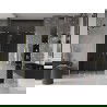 Mexen Velar L Duo uși de duș glisante 140 cm, grafit, aur periat - 871-140-003-42-55
