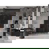 Mexen Velar L Duo tolóajtós zuhanyajtó 140 cm, grafit, csiszolt réz - 871-140-003-42-65