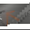 Mexen Velar L Duo uși duș glisante 140 cm, grafit, cupru periat - 871-140-003-42-65