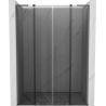 Mexen Velar L Duo toló zuhanyajtó 160 cm, grafit, gun metal - 871-160-003-42-95