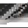 Mexen Velar L Duo uși duș glisante 150 cm, grafit, nichel periat - 871-150-003-42-97