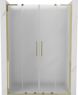 Mexen Velar L Duo uși de duș glisante 150 cm, mat, aurii - 871-150-003-32-50