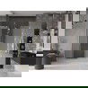 Mexen Velar L Duo uși de duș glisante 140 cm, sablat, auriu periat - 871-140-003-32-55