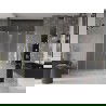Mexen Velar L Duo uși de duș glisante 140 cm, sablat, auriu periat - 871-140-003-32-55